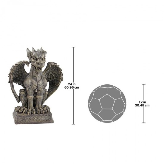 Design Toscano Boden St Ambrose Gate Gargoyle