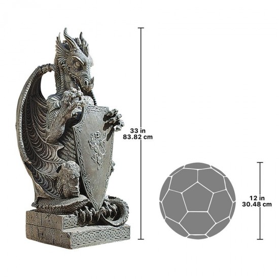 Design Toscano Grande Dragon Sentinel