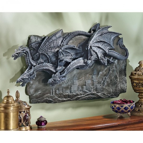 Design Toscano Morgoth Castle Dragons