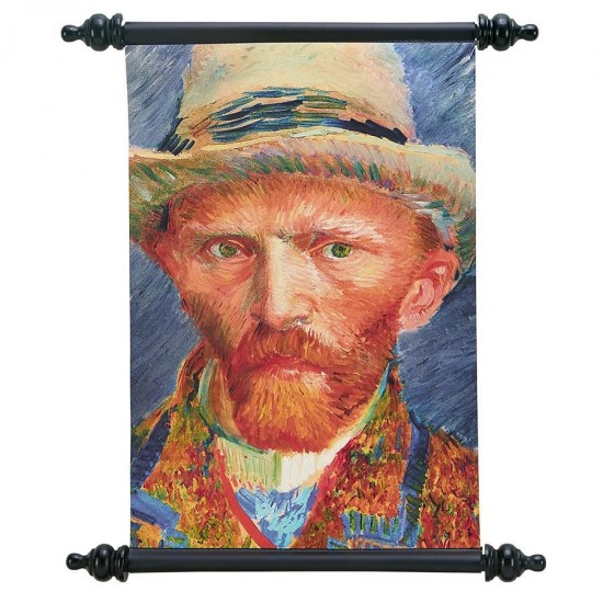 Design Toscano Vincent Van Gogh Self Portrait Scroll