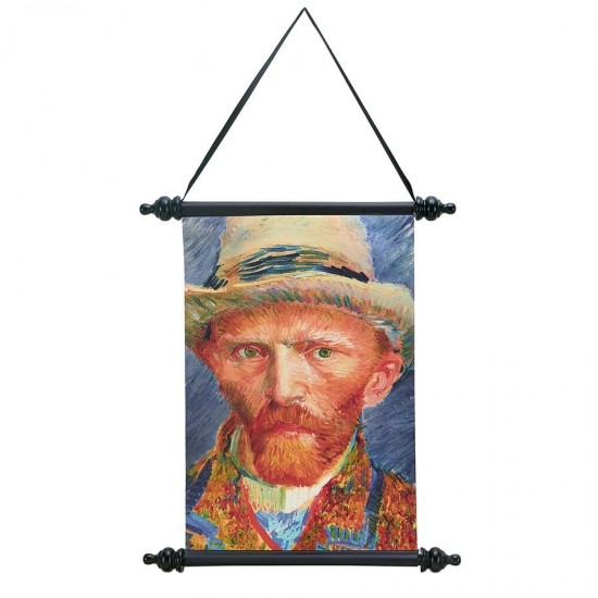 Design Toscano Vincent Van Gogh Self Portrait Scroll