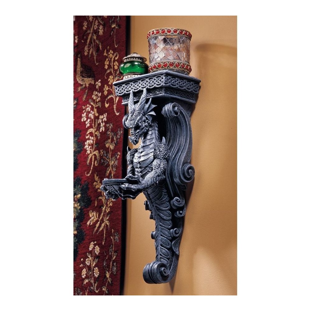 Design Toscano Dragons Of Darkmoor Castle Caryatid