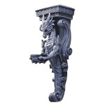 Design Toscano Dragons Of Darkmoor Castle Caryatid