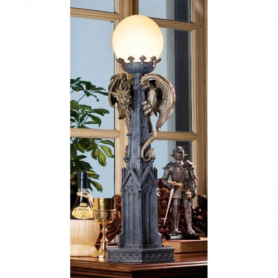 Design Toscano Gargoyle Of Eastmore Cathedral Lamp