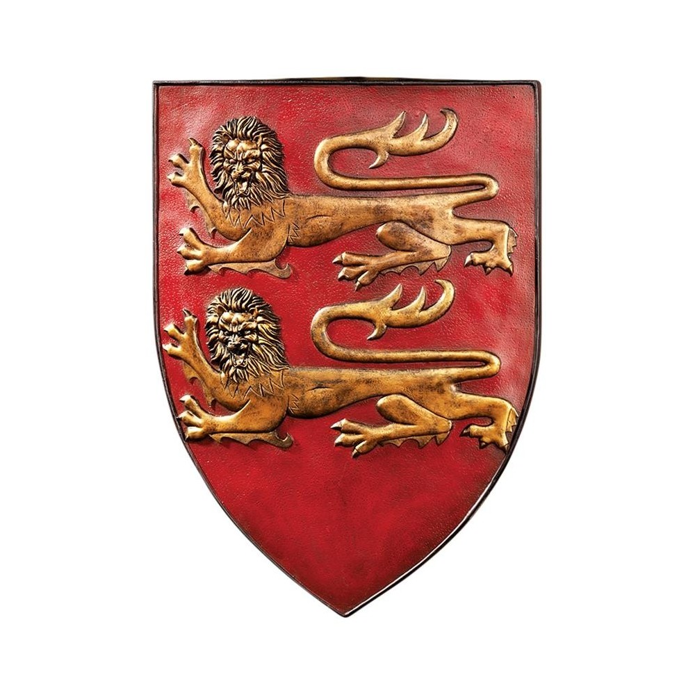 Design Toscano William Of Normandy Shield Plaque