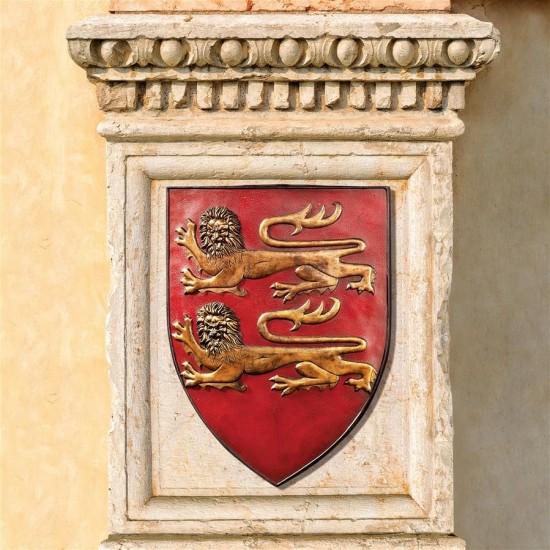 Design Toscano William Of Normandy Shield Plaque