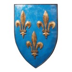 Design Toscano Fleur De Lis Shield Plaque