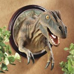 Design Toscano Framed T-Rex Scaled Dinosaur Wall Trophy