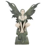 Design Toscano Small Celtic Fairy Perilous Perch Statue