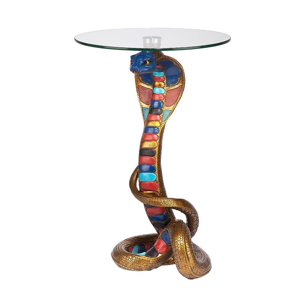 Design Toscano Renenutet Cobra Goddess Table