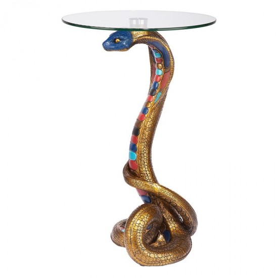 Design Toscano Renenutet Cobra Goddess Table