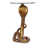 Design Toscano Renenutet Cobra Goddess Table