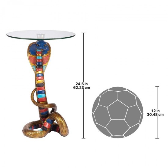 Design Toscano Renenutet Cobra Goddess Table