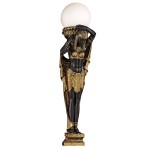 Design Toscano Female Egyptian Caryatid Sconce