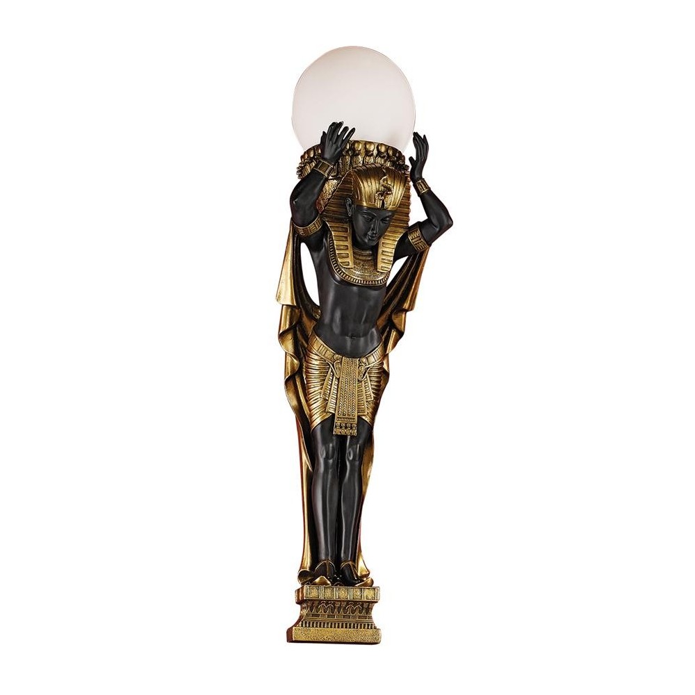 Design Toscano Male Egyptian Telamon Sconce Design Toscano Male Egyptian Telamon Sconce