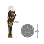 Design Toscano Male Egyptian Telamon Sconce