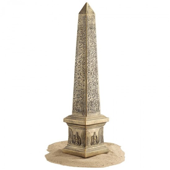 Design Toscano Golden Obelisk Of Ancient Egypt