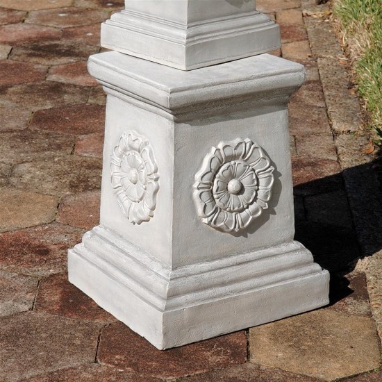 Design Toscano Grande Rosette Plinth