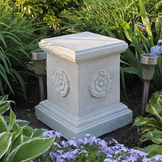 Design Toscano Large Rosette Plinth