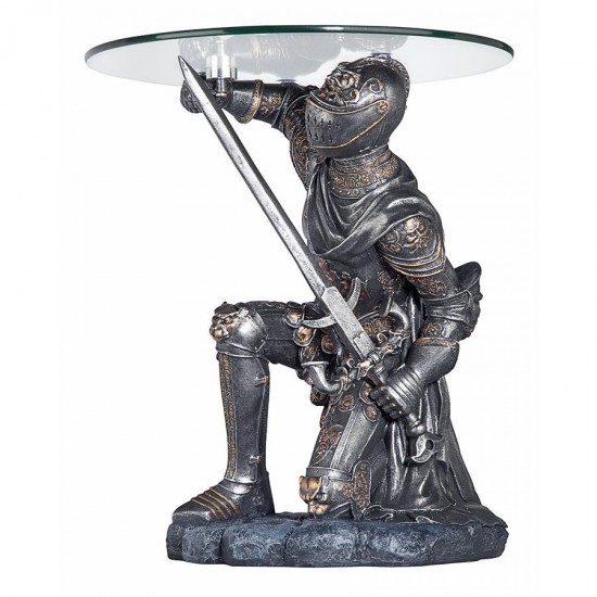 Design Toscano Battle Worthy Knight Table