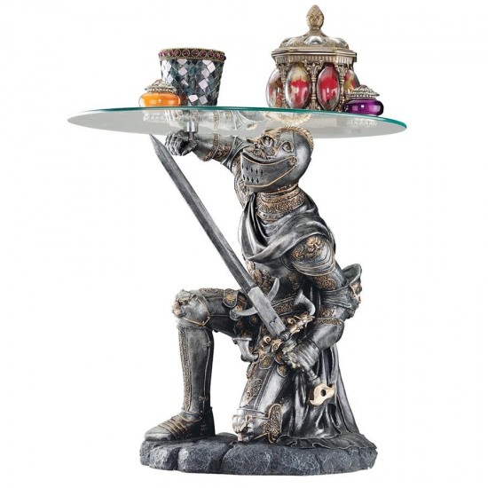 Design Toscano Battle Worthy Knight Table