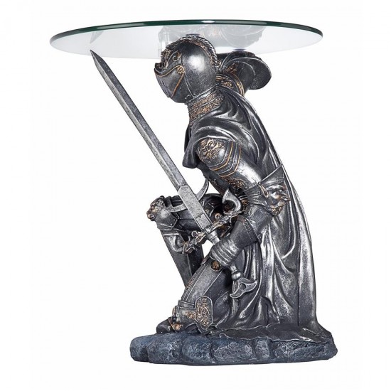 Design Toscano Battle Worthy Knight Table