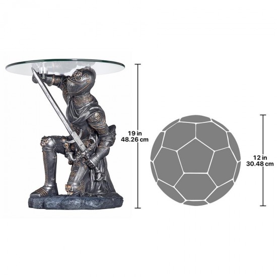 Design Toscano Battle Worthy Knight Table