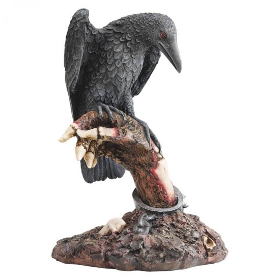 Design Toscano Ravens Perch Zombie Hand