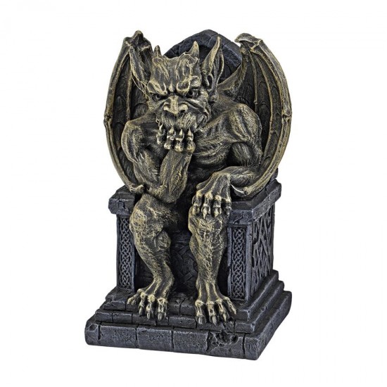 Design Toscano Small Hemlocks Gargoyle Throne Statue