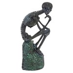 Design Toscano Skeleton Thinker Statue