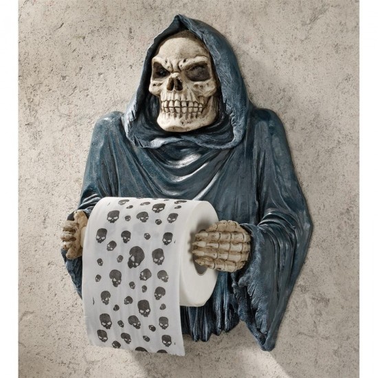 Design Toscano Grim Reaper Tissue Holder