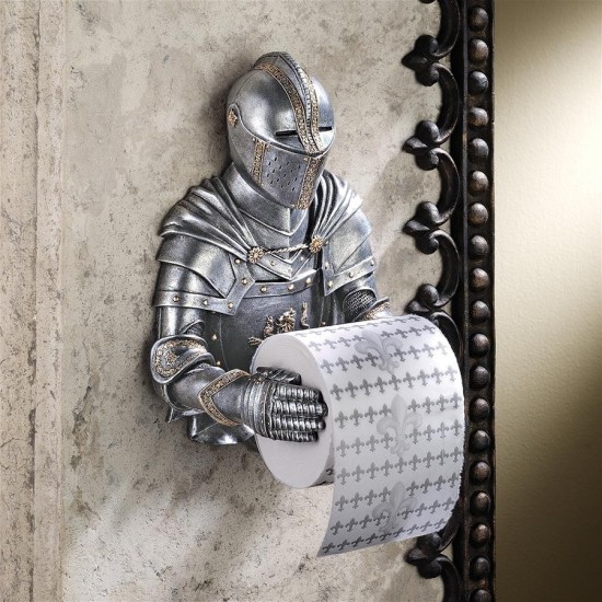 Design Toscano A Knight To Remember Tp Holder