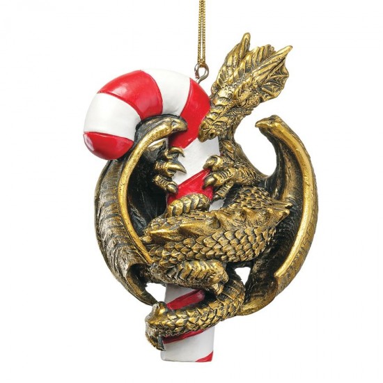 Design Toscano Dragon With A Sweet Tooth Ornament