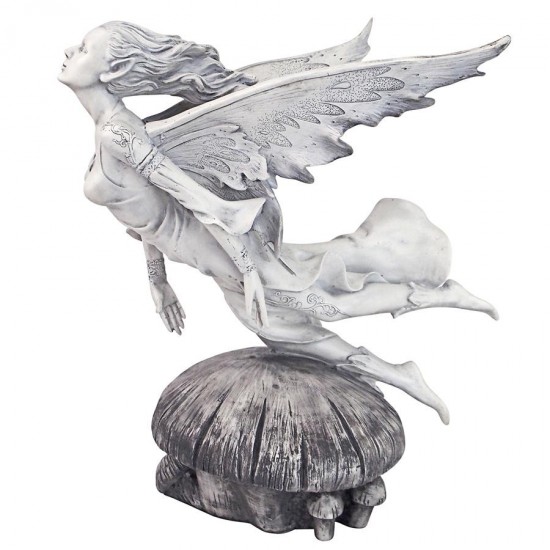 Design Toscano Fairy Leaping From Mushroom