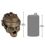 Design Toscano Steampunk Skull Containment Vessel