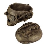 Design Toscano Steampunk Skull Containment Vessel