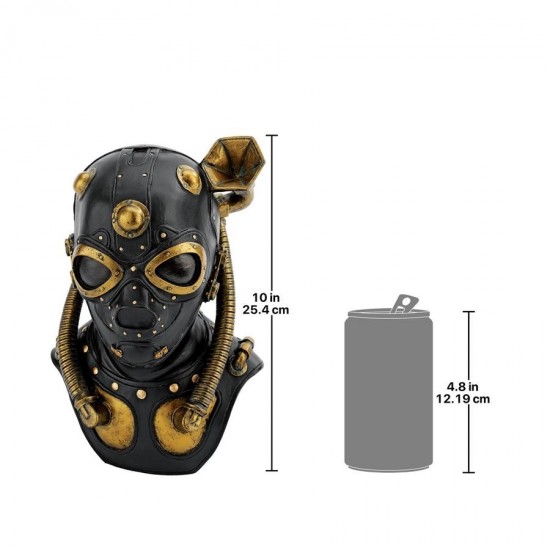 Design Toscano Steampunk Apocalypse Gas Mask Statue