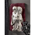 Design Toscano Flesh And Bone Skeleton Wall Sculpture