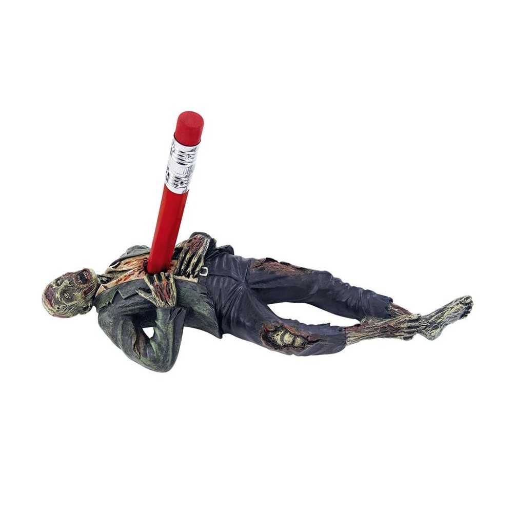 Design Toscano Impaled Zombie Pencil Holder