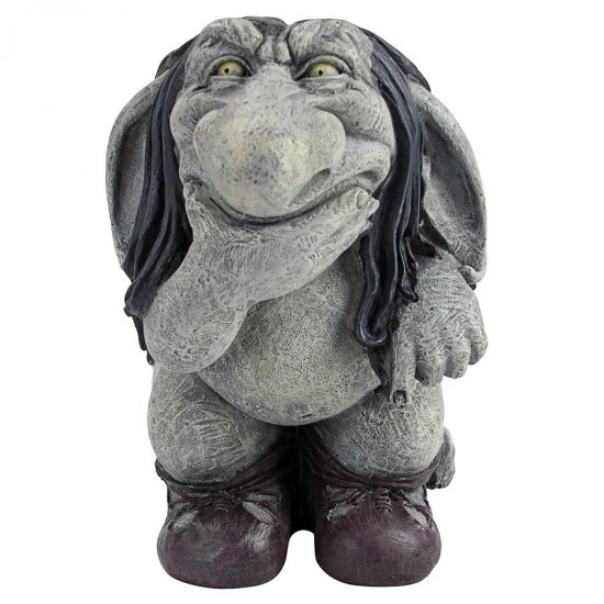 Design Toscano Pondering Sylvester Gnome Statue