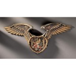 Design Toscano Steampunk Winged Heart Clock