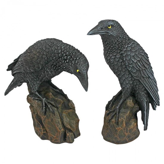 Design Toscano Mystic Night Raven Statues