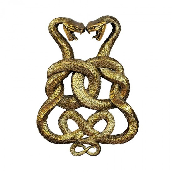 Design Toscano Egyptian Infinity Cobra Twins Plaque