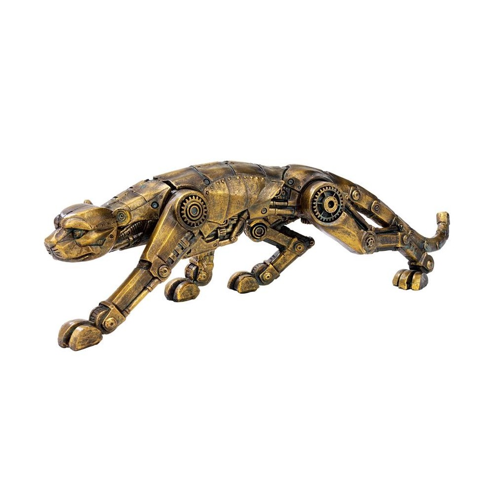 Design Toscano Cyber Leopard Steampunk Statue