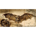 Design Toscano Cyber Bat Steampunk Plaque