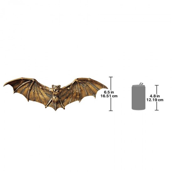 Design Toscano Cyber Bat Steampunk Plaque