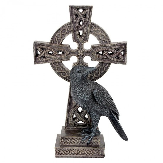 Design Toscano Never Ending Darkness Celtic Raven