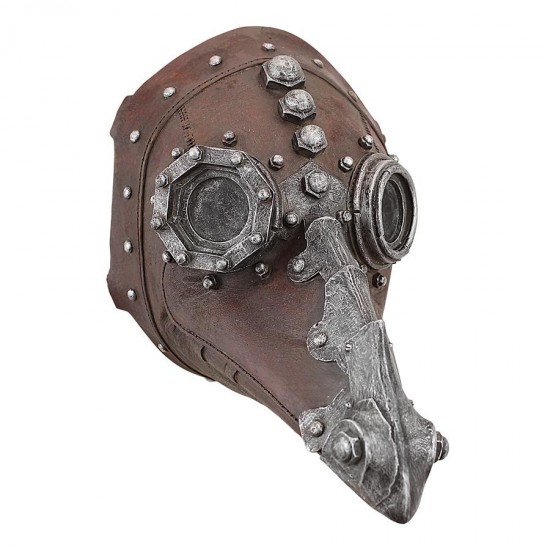 Design Toscano Doctor Of Death Steampunk Plague Mask