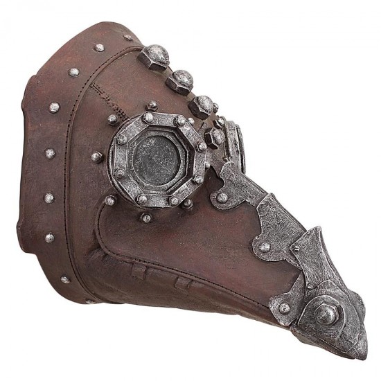 Design Toscano Doctor Of Death Steampunk Plague Mask