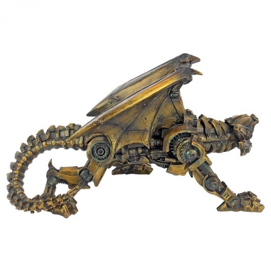 Design Toscano Steampunk Gothic Gear Dragon Statue